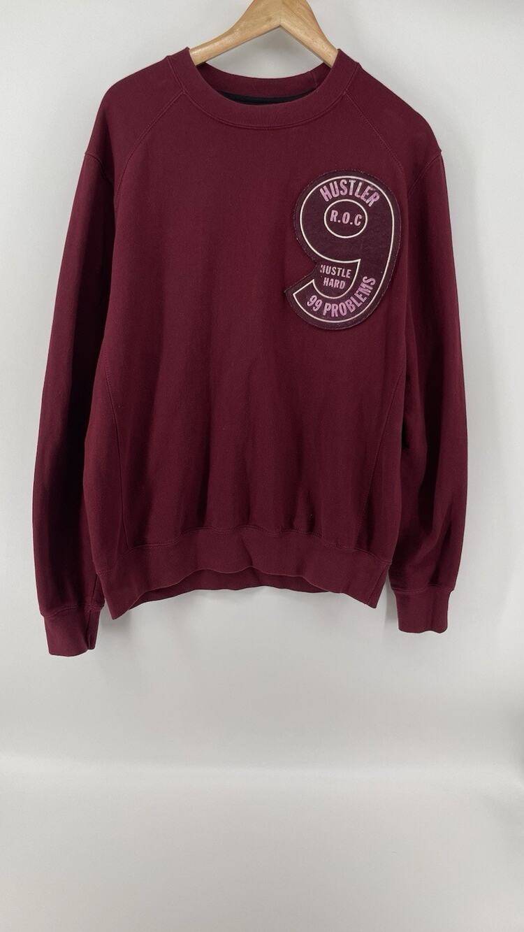 Vintage Rocawear Hustler 99 Problems Crewneck Sweatshirt XL